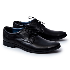 Bednarek Polish Shoes Férfi Brogues Bednarek elegáns bőr fekete Gaspare 1
