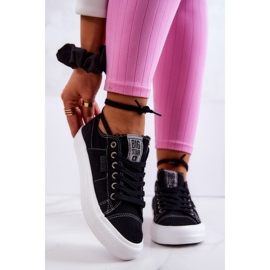 Női tornacipő Big Star JJ274098 Fekete tornacipő 1