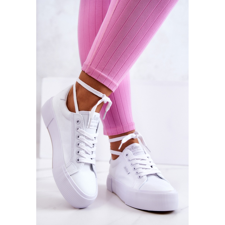 Lee Cooper LCW-22-31-0884L fehér tornacipő 2