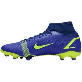 Nike Mercurial Superfly 8 Academy FG / MG M CV0843 574 futballcipő kék kék 1
