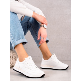 TRENDI Fehér sportcipő 1