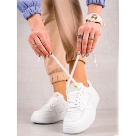 TRENDI Divatos fehér cipők 1