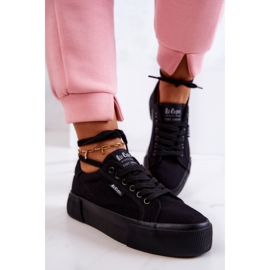 Fekete Lee Cooper LCW-22-31-0885L Fekete tornacipő 2