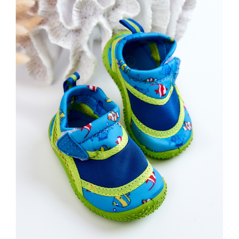 Gyermek sportcipő vízhez ProWater 21-37-020B Kék 2