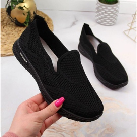 Fekete McKeylor W JAN83 zokni sportcipő 1