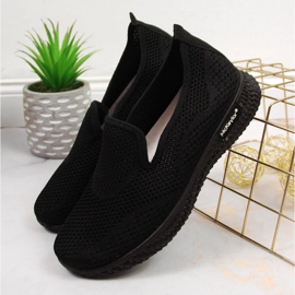 Fekete McKeylor W JAN83 zokni sportcipő 2