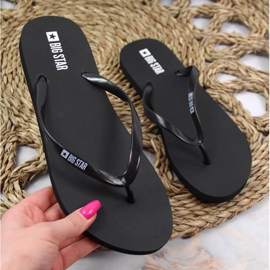 Black Beach Flip-flop Big Star W JJ274A379 fekete 1