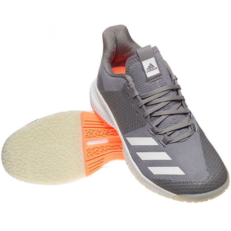 Adidas Crazyflight Bounce 3 EH0856 cipő szürke 2