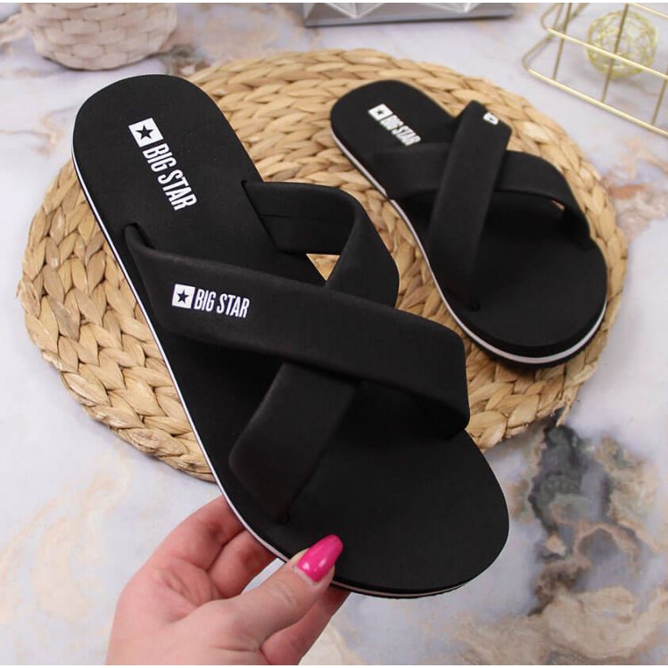 Fekete Big Star W JJ274A338 medencepapucs 1