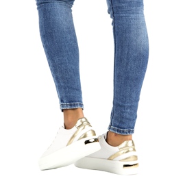 Fehér bőr kúszónövények Filippo DP3530 / 22 aranysárga 6 Fehér bőr kúszónövények Filippo DP3530 / 22 aranysárga 6