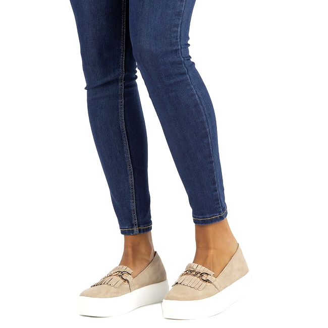 Lordsy női bőrcipő Filippo DP3532 / 22 Bézs 6