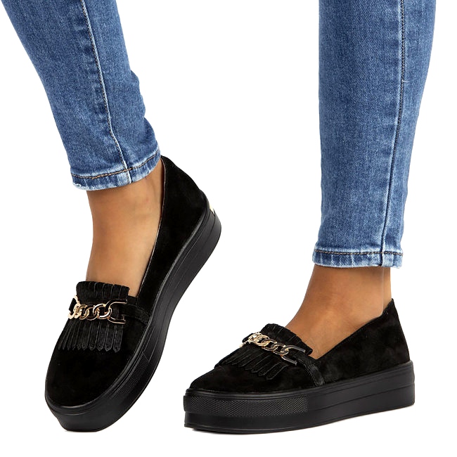 Lordsy női bőrcipő Filippo DP3532 / 22 Fekete 4