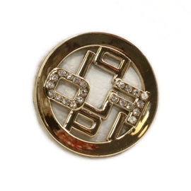 Női sportcipő megkötve Filippo DP3547 / 22 WH GO Fehér aranysárga 10