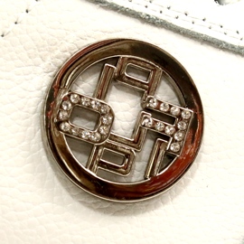 Női sportcipő megkötve Filippo DP3547 / 22 WH Fehér ezüst 5