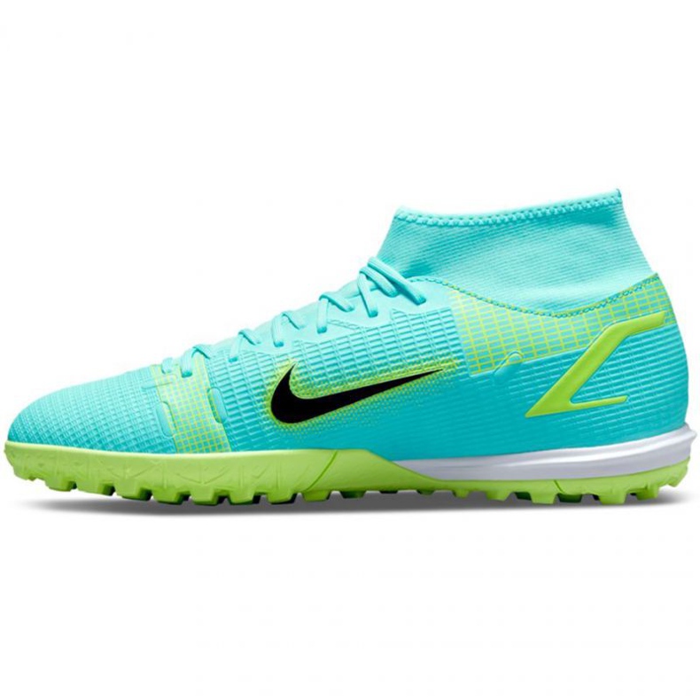 Nike Mercurial Superfly 8 Academy Tf M CV0953 403 futballcipő kék 2