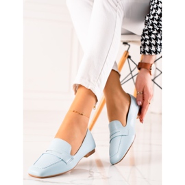 Balada Klasszikus Cipők Eco Bőrrel kék 2