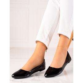 Seastar Fekete lakkozott balerinák 1