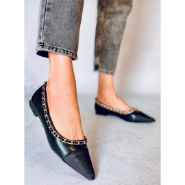 Balerinák lánccal Sabina Black fekete 1