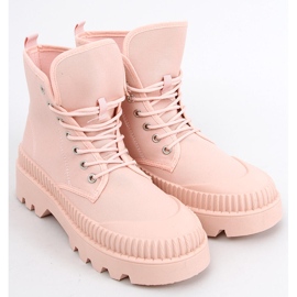 Costa Pink bokáig érő trekking tornacipő rózsaszín 2