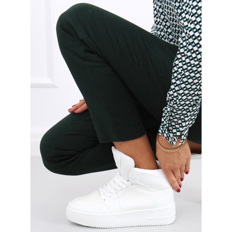 Rocha White magasszárú tornacipő fehér 1