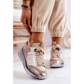 Női bőr Maciejka 04916-19 bézs tornacipő 2