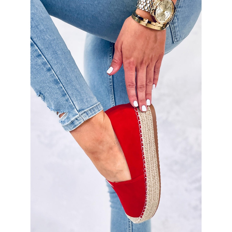 Pilar Red női espadrillek piros 2