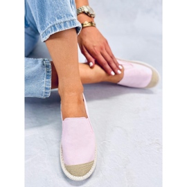 Alba Pink női espadrillek rózsaszín 2
