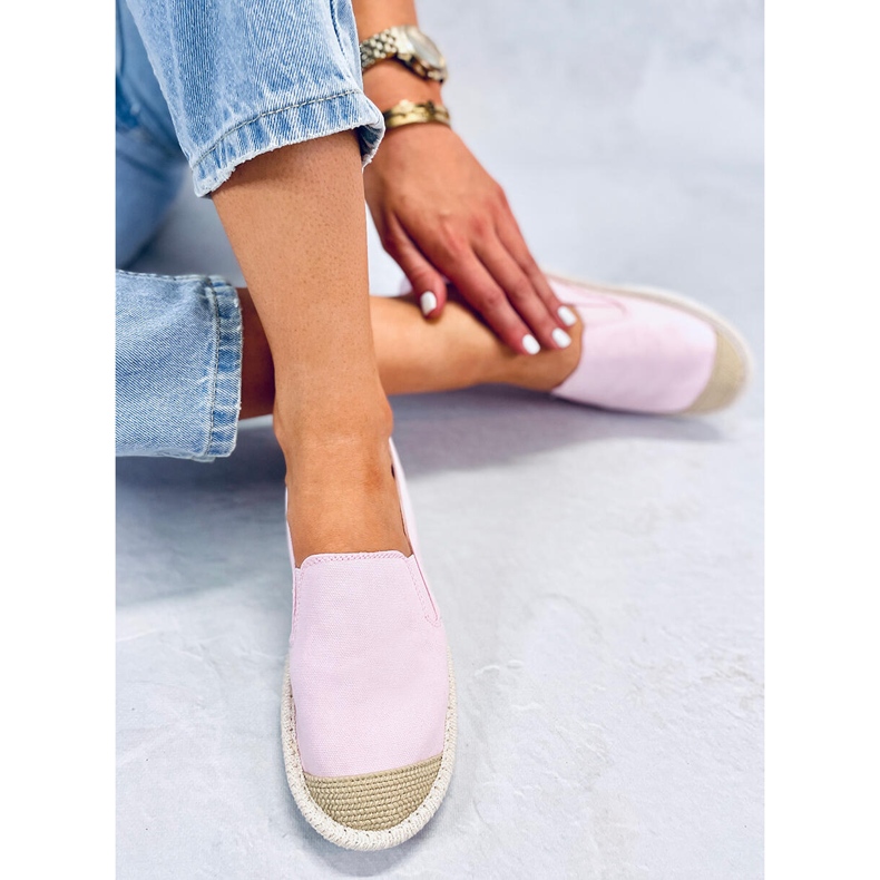 Alba Pink női espadrillek rózsaszín 2
