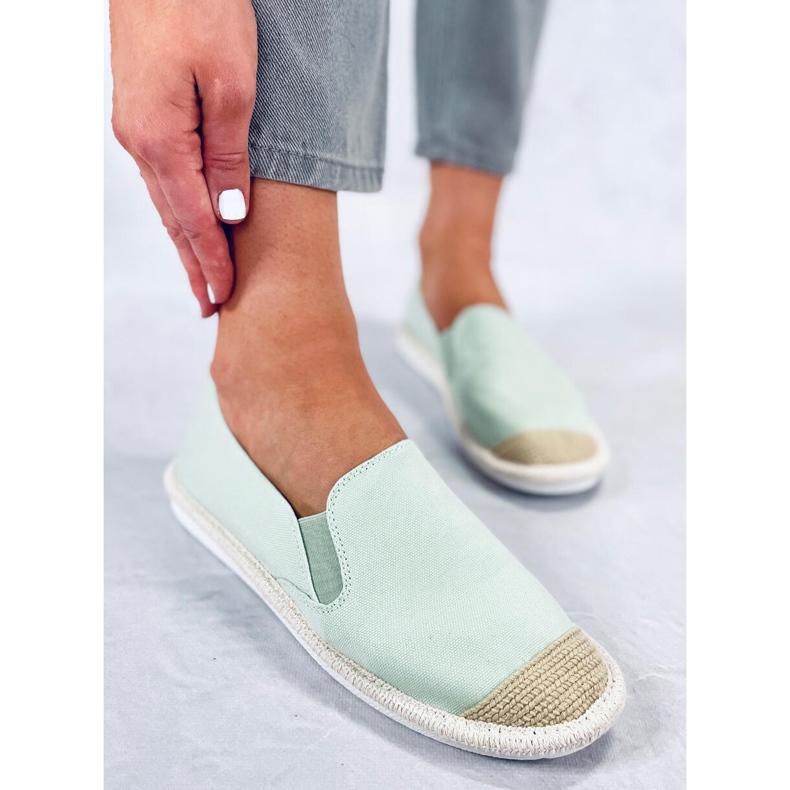 Alba Green női espadrillek zöld 1 Alba Green női espadrillek zöld 1