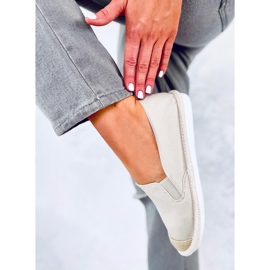 Alba Beige női espadrillek bézs 2