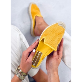 Carmen Yellow espadrilles női papucs sárga 1