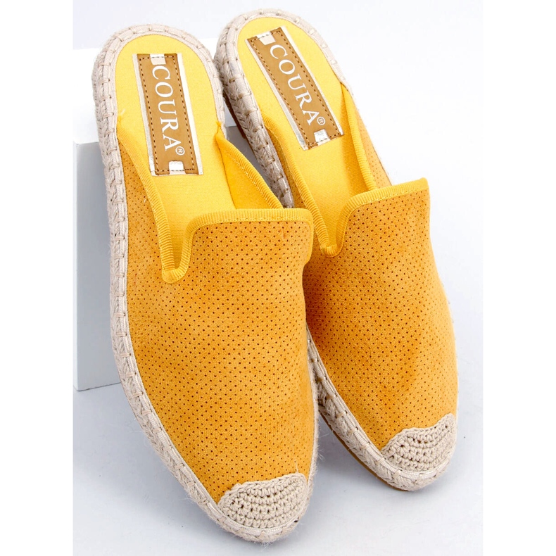 Carmen Yellow espadrilles női papucs sárga 2