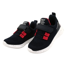 American Club RD13/22 Tépőzáras sportcipő, sötétkék 2