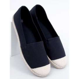 Casto Black női espadrillák fekete 1