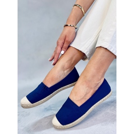Casto Navy női espadrillák kék 2