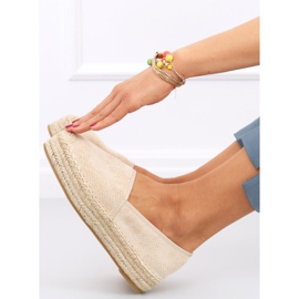 Zeca Beige női espadrillák bézs 1