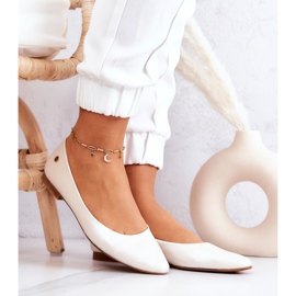 Női bőr balerina Maciejka 04100-26 Világos bézs 1 Női bőr balerina Maciejka 04100-26 Világos bézs 1