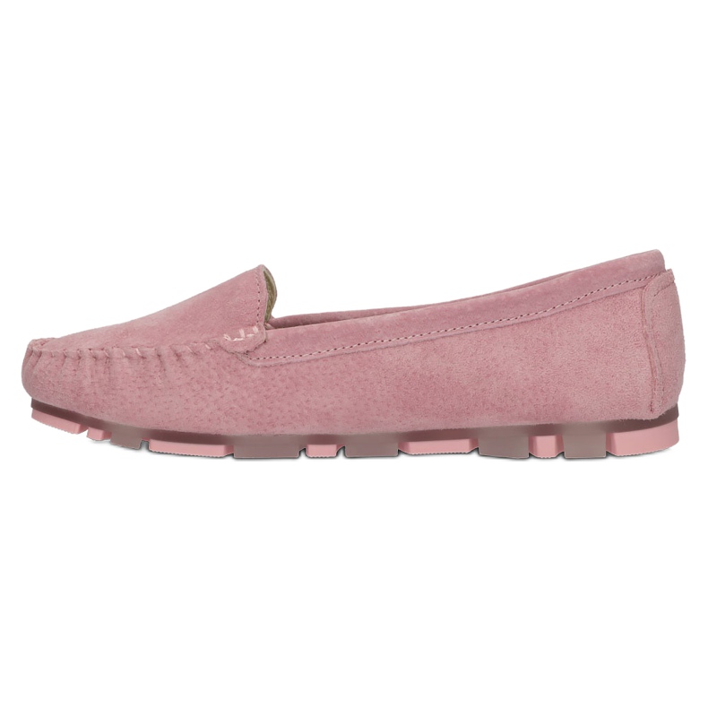 Bőr Loafers Filippo DP2037 / 22 PI Pink rózsaszín 1