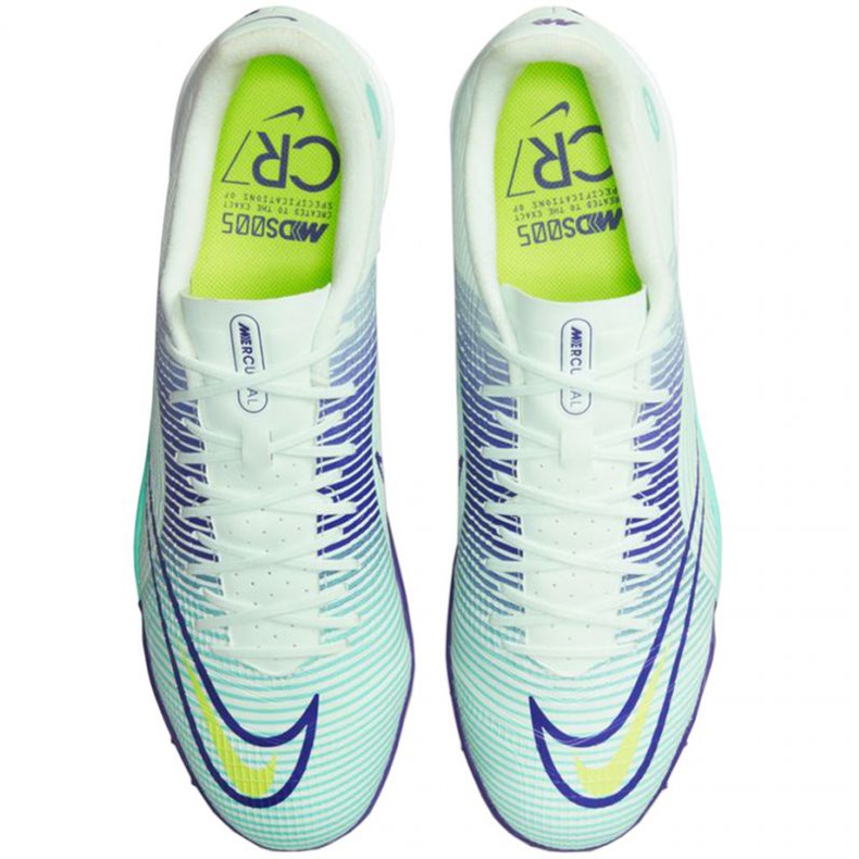 Nike Mercurial Vapor 14 Academy Mds Tf M CV0977 375 futballcipő fehér fehér 1