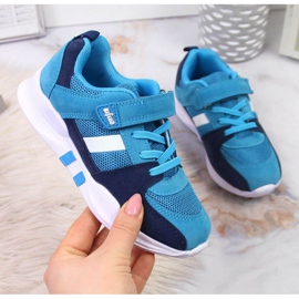 Befado Jr BEF25D Tépőzáras sportcipő kék 1