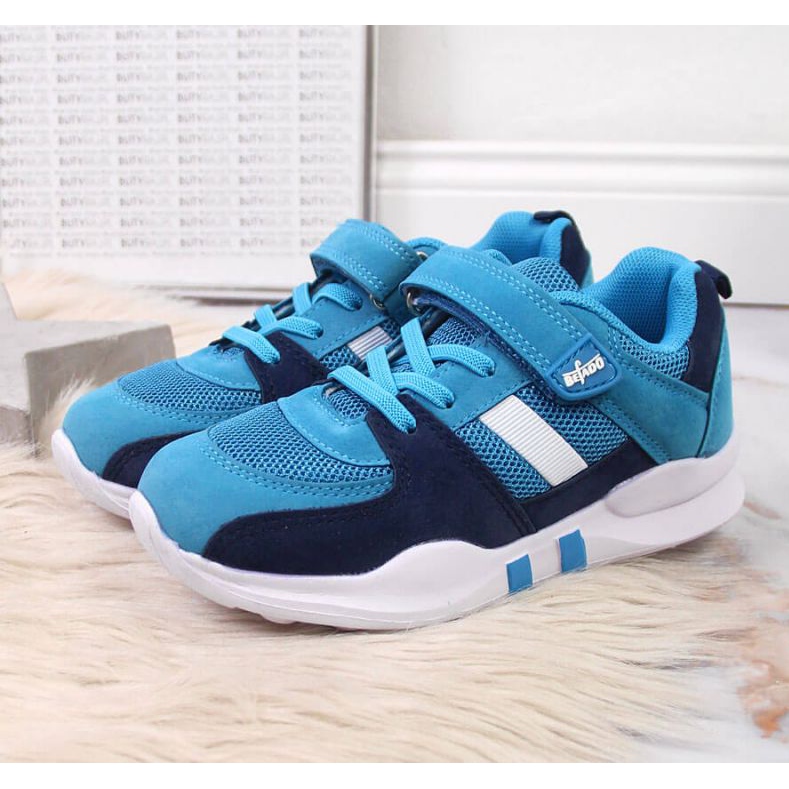 Befado Jr BEF25D Tépőzáras sportcipő kék 2