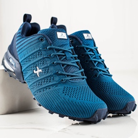 I-CAX Kényelmes trekking cipő kék 1
