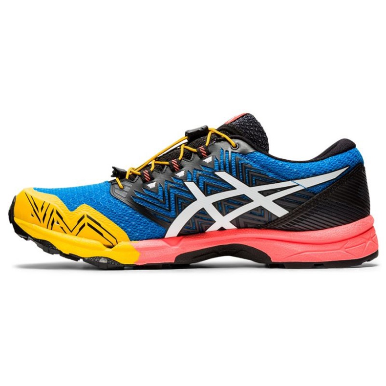 Asics GEL-FujiTrabuco Sky M 1011A900-400 futócipő sötétkék sokszínű 1