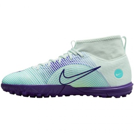 Nike Mercurial Superfly 8 Academy Mds Tf Jr DN3776 375 futballcipő sokszínű zöld 1