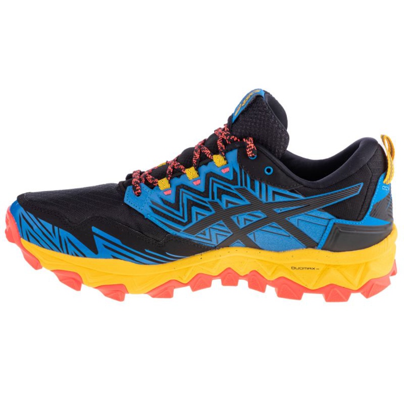 Asics Gel-FujiTrabuco 8 G-TX M 1011A670-402 fekete kék sokszínű 1 Asics Gel-FujiTrabuco 8 G-TX M 1011A670-402 fekete kék sokszínű 1