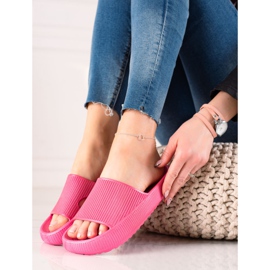 TRENDI Rózsaszín papucs 1