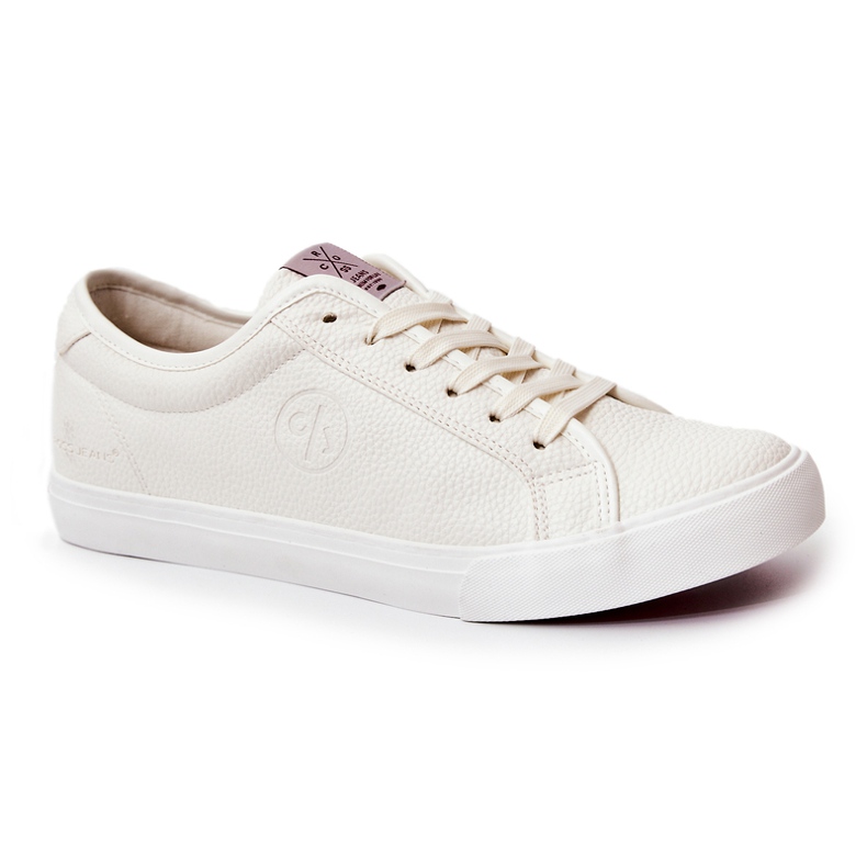 Férfi bőr tornacipő Cross Jeans JJ1R4023C fehér 1 Férfi bőr tornacipő Cross Jeans JJ1R4023C fehér 1