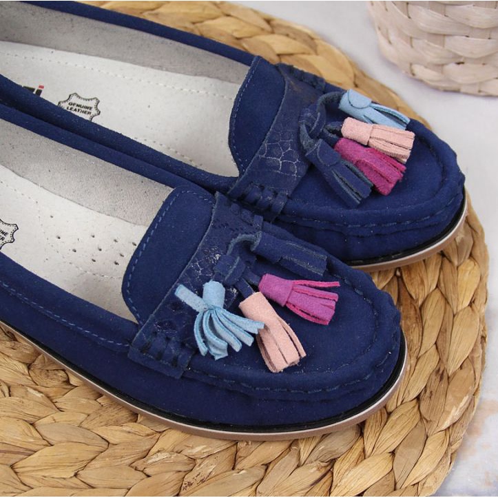 Evento Rojtos mokaszinok Jezzi W JEZ328A sötétkék 2