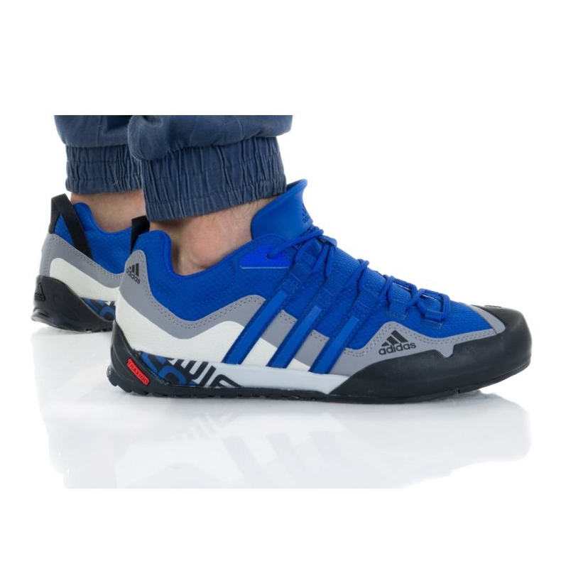 Adidas Terrex Swift Solo M S29256 cipő fekete kék szürke 1