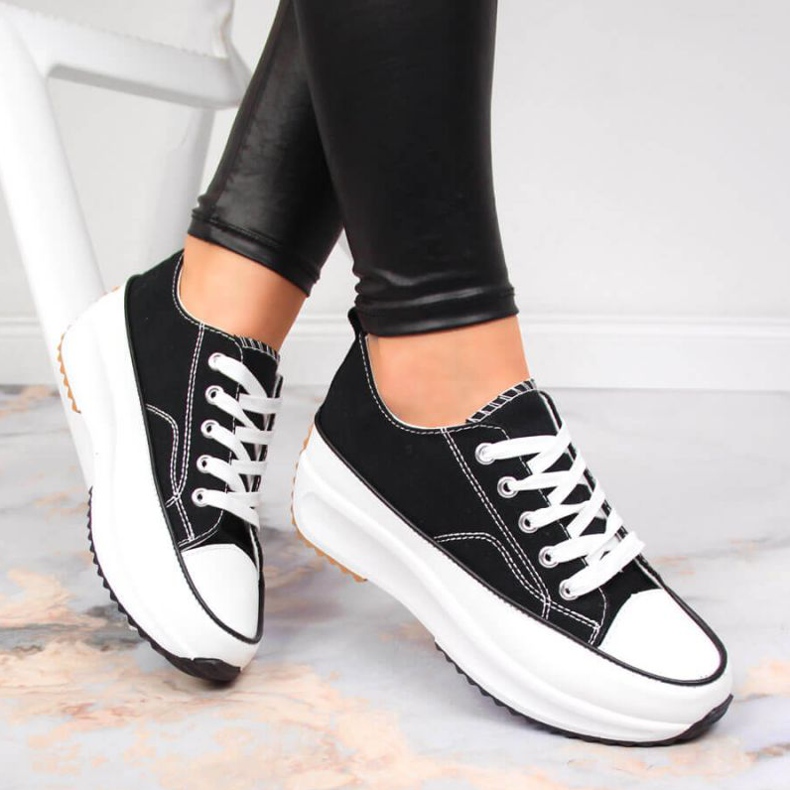 Fekete Sneakers McKeylor W JAN93 éksarkú 2 Fekete Sneakers McKeylor W JAN93 éksarkú 2